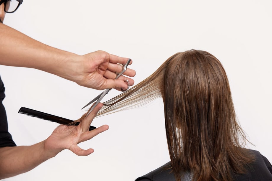 HOW-TO: Marbled Stone Haircolor + Textured Lob