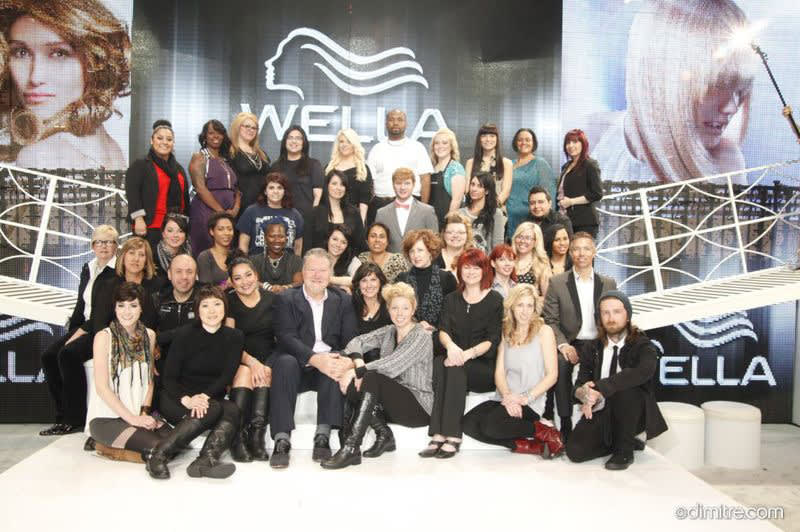 Wella's Student Competition at America's Beauty Show 2013