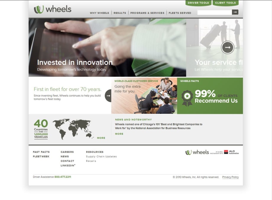 Wheels Launches New Website
