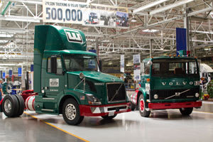 Wilson Trucking Gets the Keys to 500,000th Volvo Truck Assembled in U.S.
