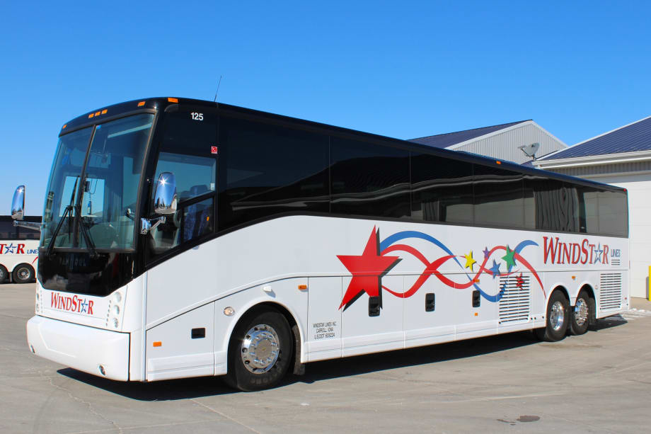 ABC delivers Van Hools to Iowa, Calif.