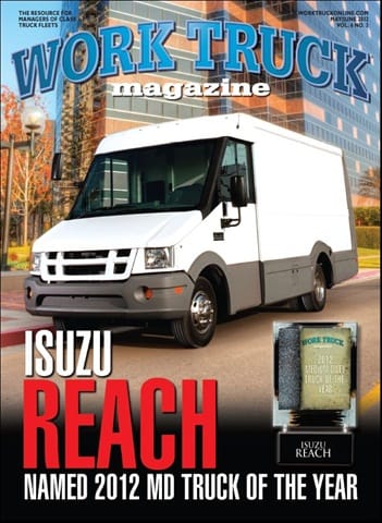 2012 Reach Named Medium-Duty Truck of the Year by <i>Work Truck</i> Magazine