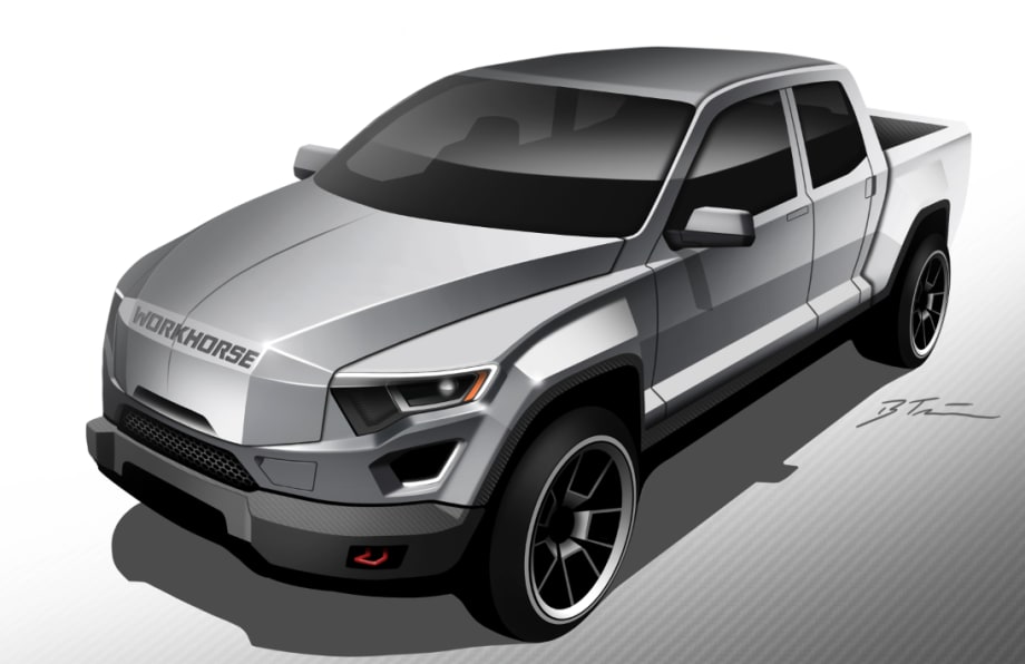 Workhorse Developing Plug-In Pickup