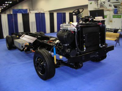 Workhorse Displays New Hybrid Truck Chassis