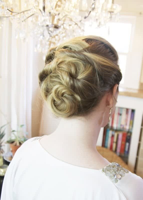 How-To: 3-Minute Woven Updo (+ video!)