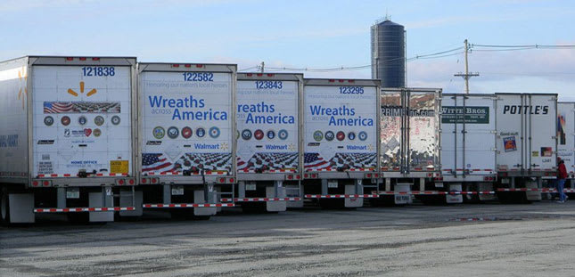 Trucking Industry Transports Record Number of Wreaths to Veterans' Cemeteries