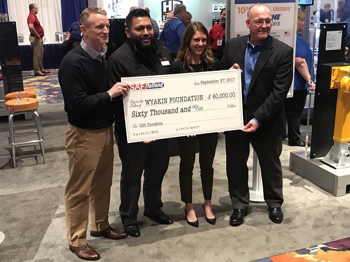 SAF-Holland Donates $60K to Wyakin Foundation