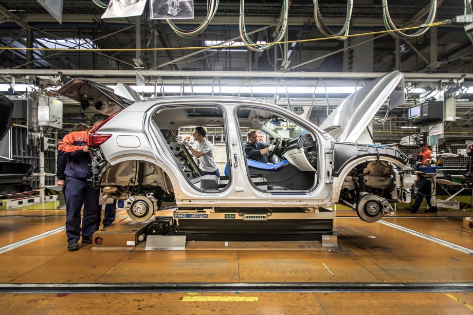 Volvo XC40 SUVs Begin Rolling off the Line