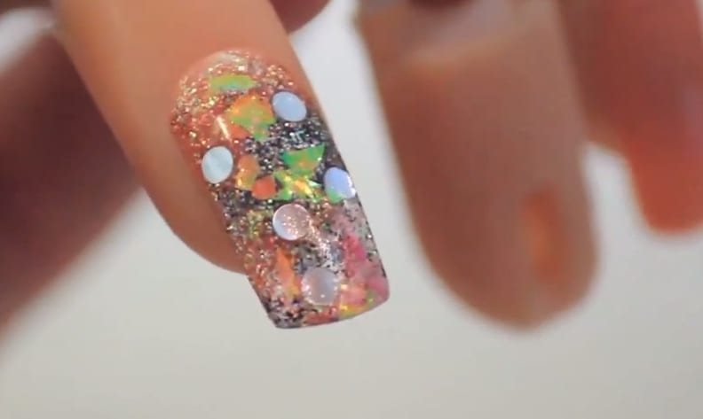 YN Pop & Sparkle Acrylic Design