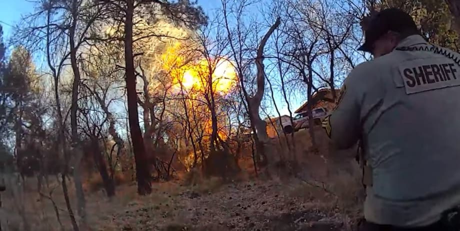 Arizona Suspect Uses Blow Torch to Detonate Propane Tank at End of Pursuit