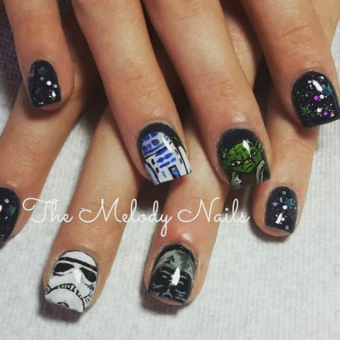 Star Wars Nail Art