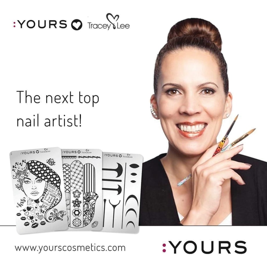 Tracey Lee and Yours Cosmetics Collaborate on Stamping Collection