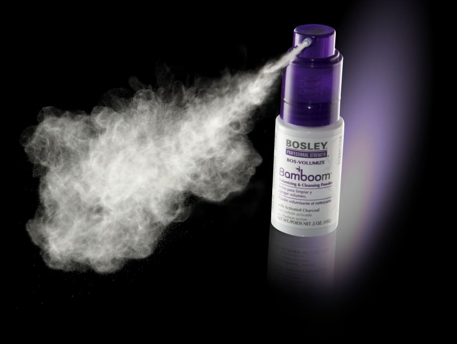 Dry Shampoo or Texturizer? Wait! Bosley Pro BamBoom is Both!