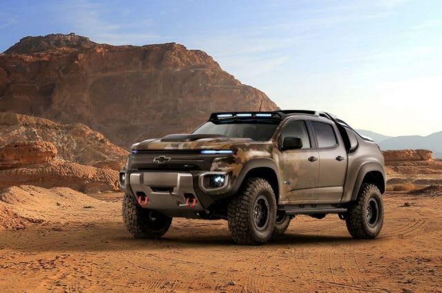 Chevrolet Tests Colorado ZH2 Fuel Cell Truck