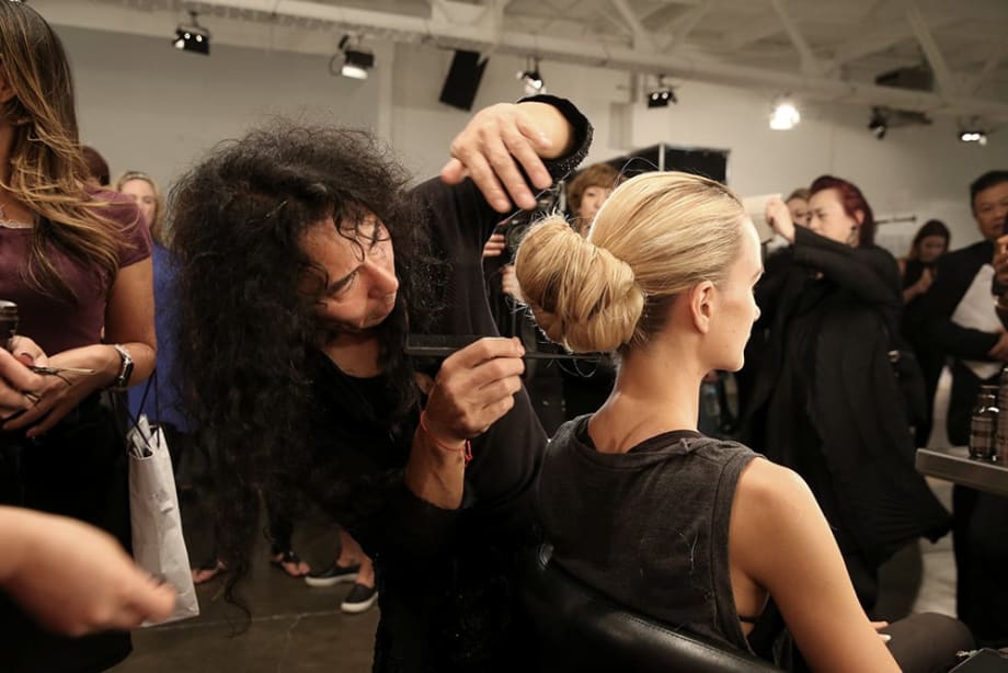 HOW-TO: The Perfect Parisian Updo at Zang Toi S/S '17 Using Macadamia Professional