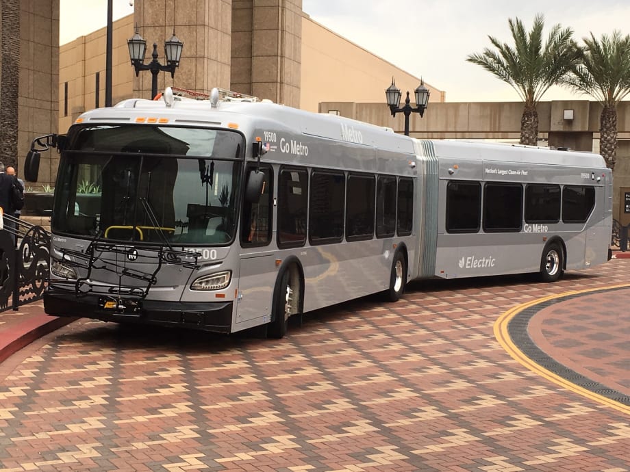LA Metro receives first zero-emission electric bus for Orange Line