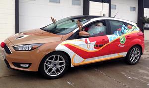 Zipcar Adds Santa's Sleigh to Fleet