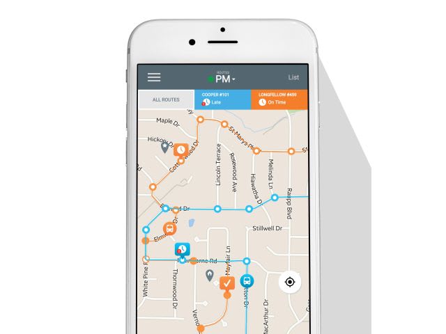 Zonar unveils school bus locator app