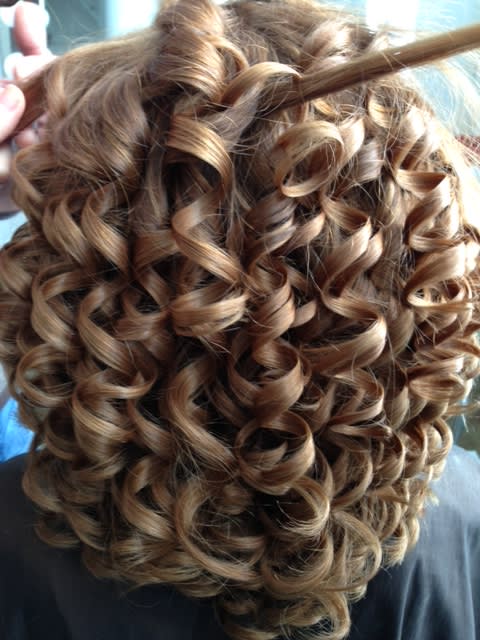 TIP OF THE DAY: Perming Extensions for Your Curly Haired Client