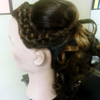 Greek Goddess Updo by Zynika Fletcher