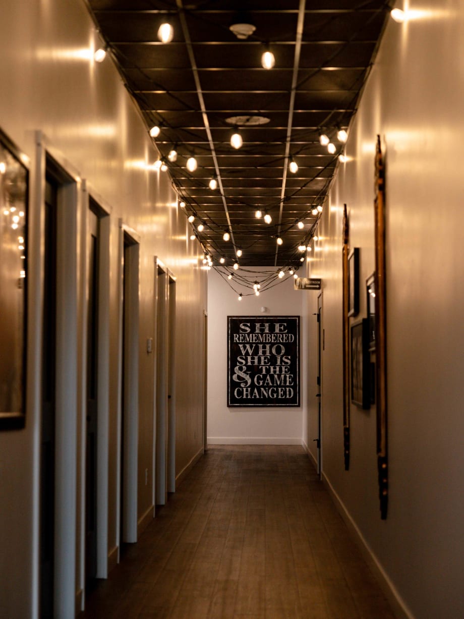 An Industrial Salon Finds a Home in a Historic Train Station Depot