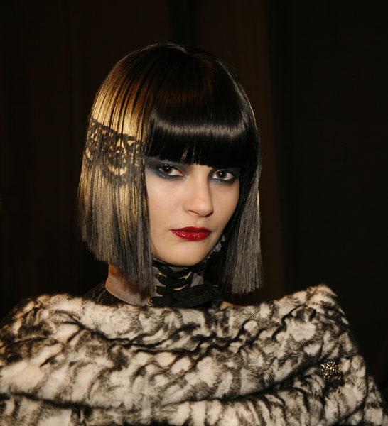  On the Runway: Lace Hair by Peter Gray