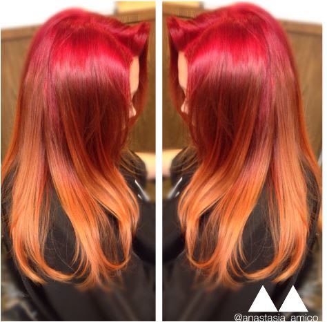 Fiery Color Melt by Anastasia Amico