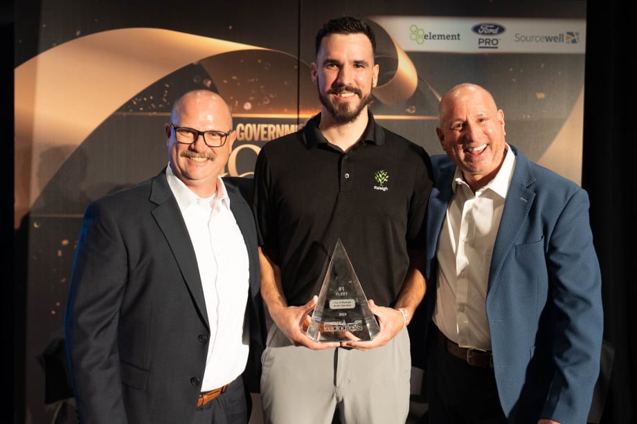 Raleigh Named No. 1 Leading Fleet