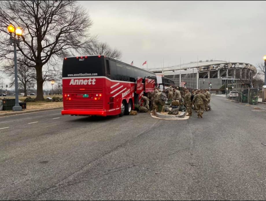 Motorcoach Industry Steps Up to Provide Service During Inauguration