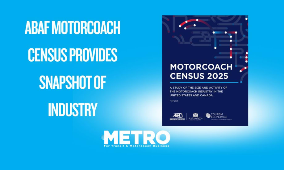 New Census Highlights Motorcoach Sector’s Reach and Resilience