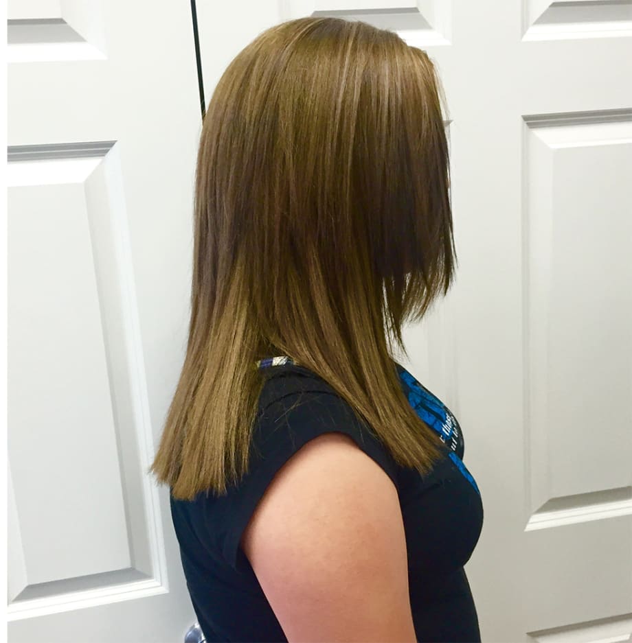 TRANSFORMATION: Goodbye Fantasy Blue - Hello Natural Haircolor!