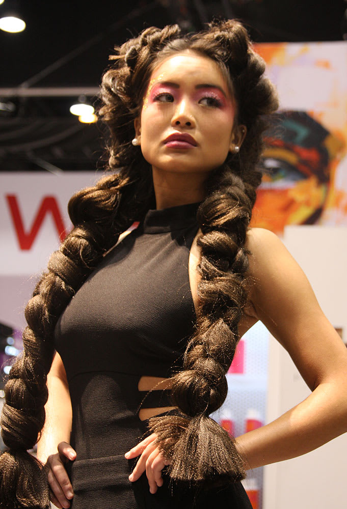 50 Hairstyles From Day 1 at America's Beauty Show: Updos/Texture!
