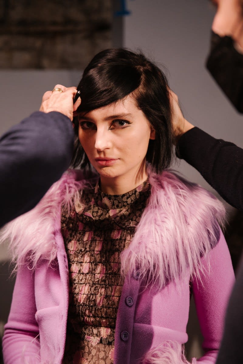 NYFW Hair: R+Co at Anna Sui