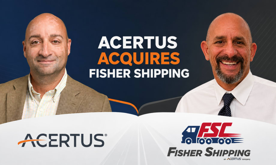Acertus acquires fisher shipping graphic