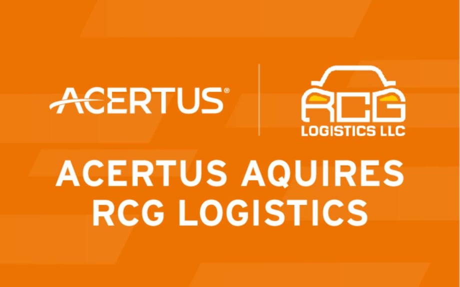 ACERTUS Purchase of RCG Logistics Builds on Growth Strategy