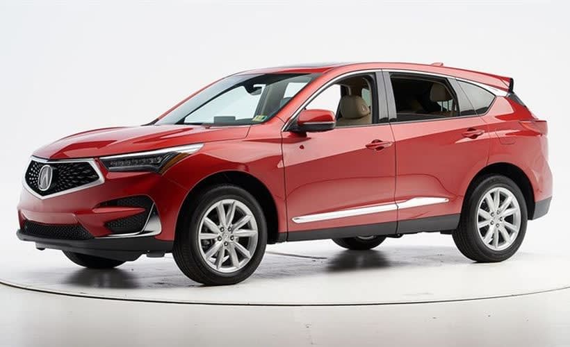 2019 Acura RDX Earns Top Safety Pick+