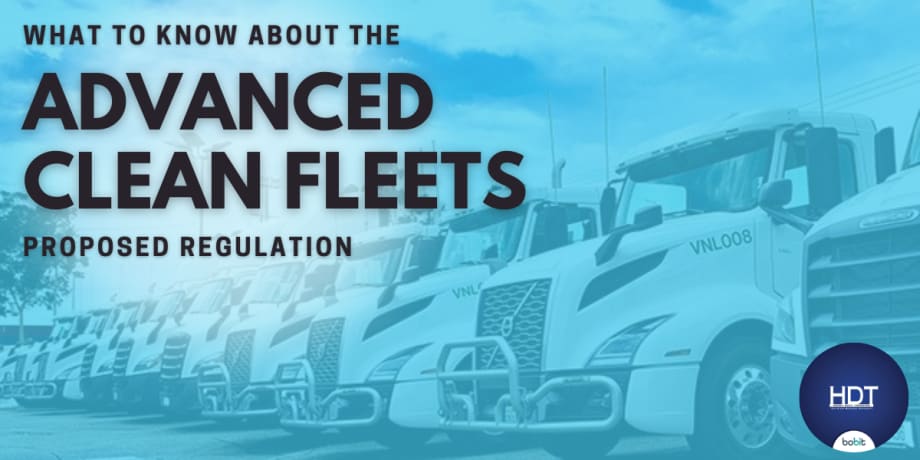 What to Know About the Advanced Clean Fleets Proposal