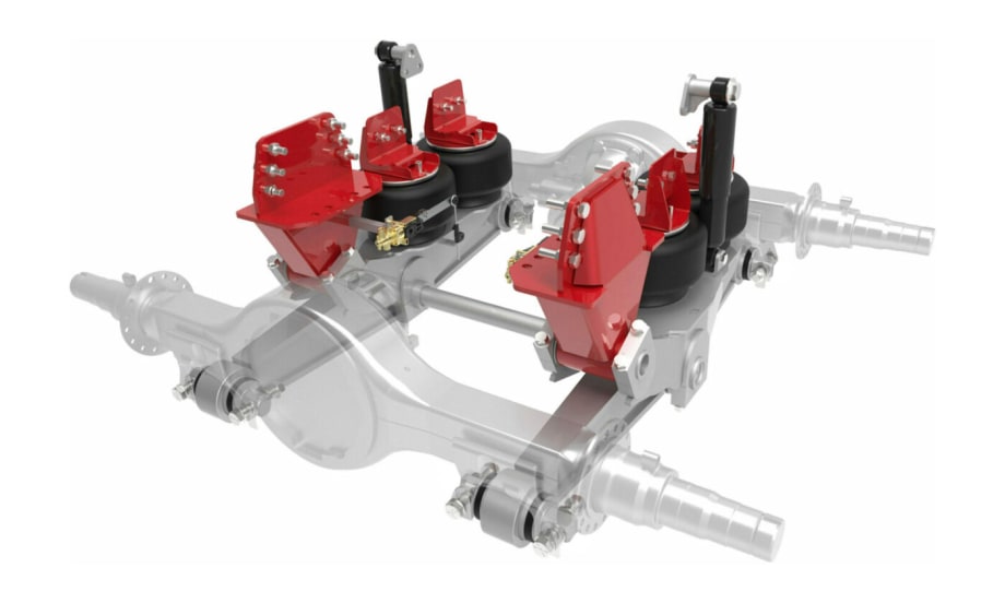 Link Introduces Severe-Duty Bushings, Torque Rods for Air Link Redline Fire and Rescue Suspension Systems