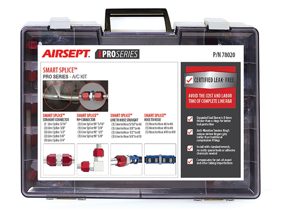 AirSept Offers Smart Splice Pro Series for A/C System Repairs