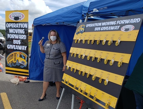 Florida District Donates 40 School Buses to Community Groups