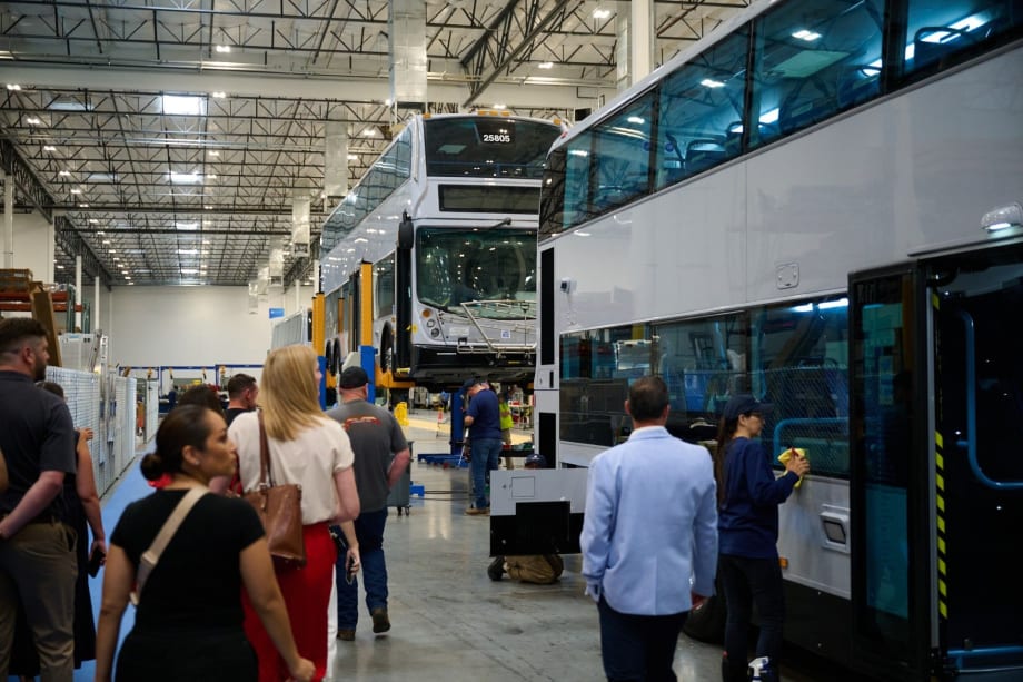 Alexander Dennis Opens Las Vegas Bus Manufacturing Facility