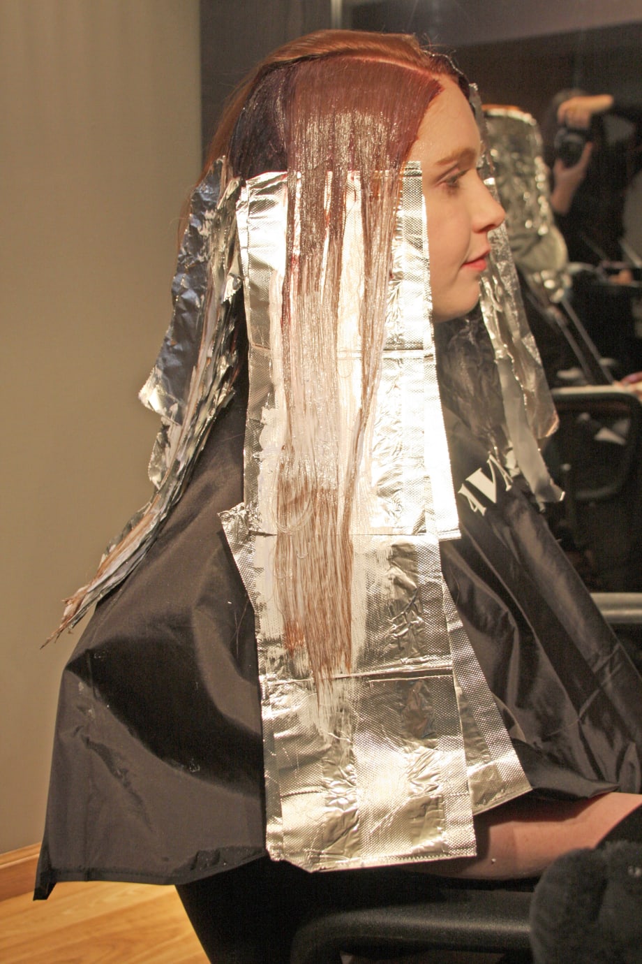 TRANSFORMATION: Level 7 Natural Redhead to Violet with Accents of Lavender