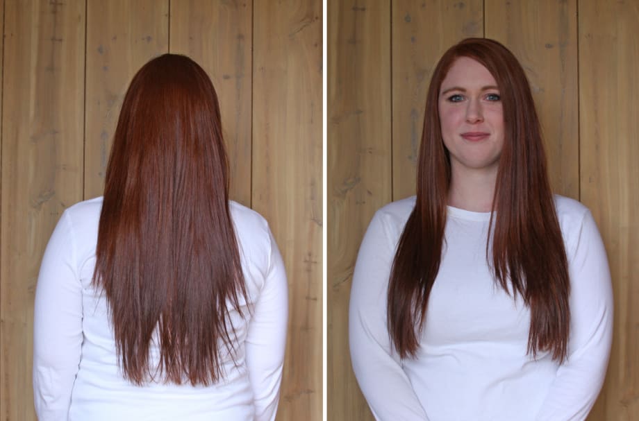 TRANSFORMATION: Level 7 Natural Redhead to Violet with Accents of Lavender