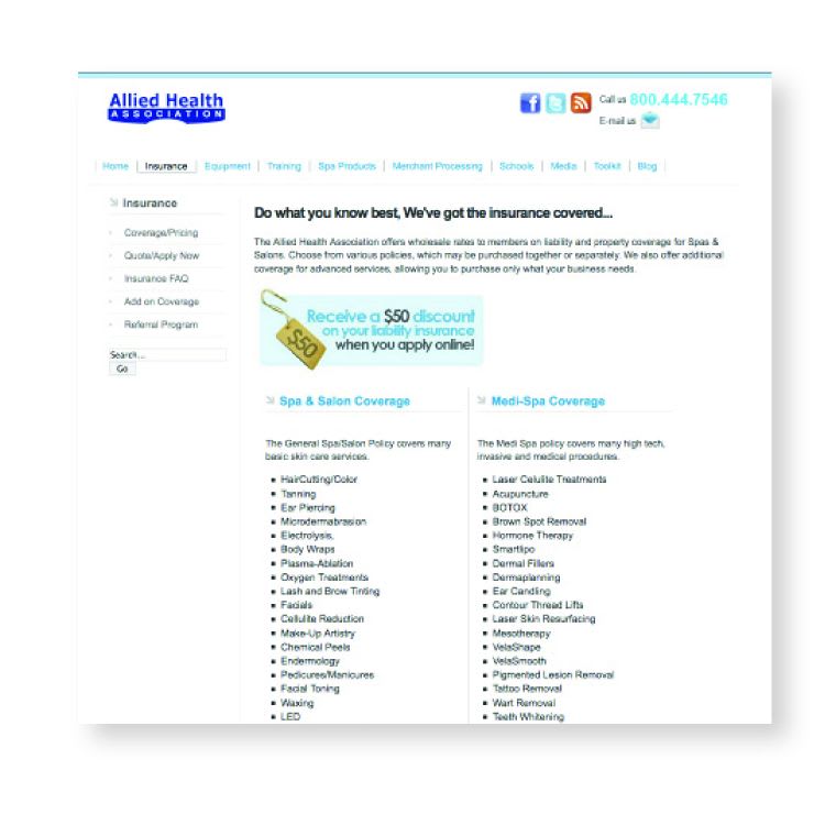 Websites Worth Watching: Allied Health Association