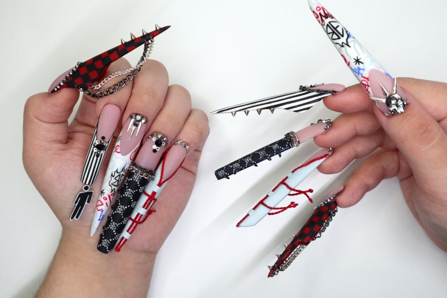 NTNA S. 7 Challenge 6: Billie Eilish Nail Art (Ally)