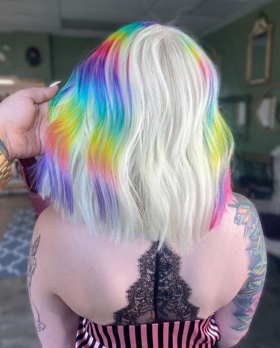 9 Magical Rainbow Masterpieces from PRAVANA Artists