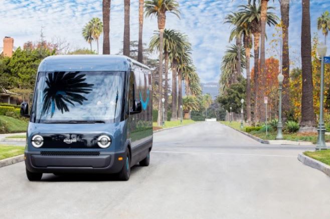 Amazon Starts Testing Rivian Electric Delivery Vans for Delivery