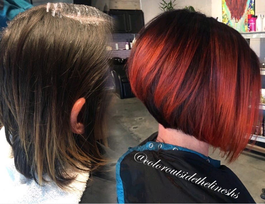 MAKEOVER: Time For A Fresh Red Bob