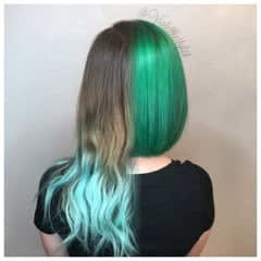 HOW-TO: Grown Out Fashion To Emerald Green