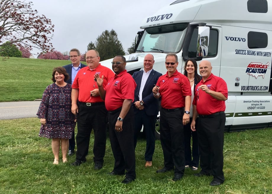 Volvo Trucks Equips America's Road Team with New VNL 760